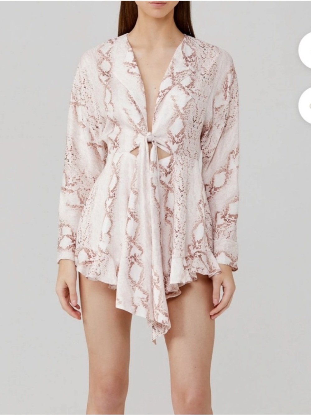 Significant Other Long Sleeve Romper